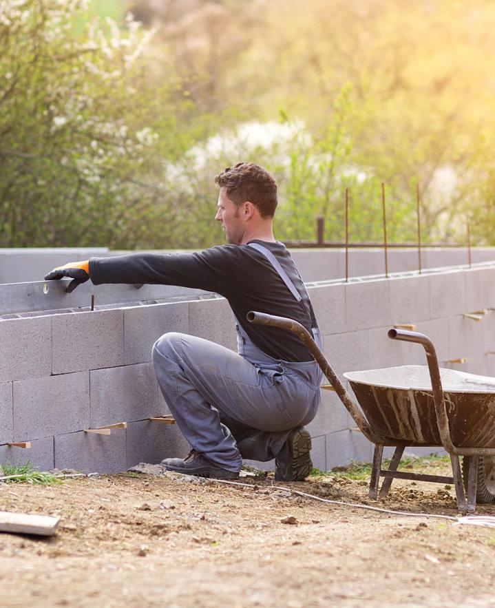 Nous sommes à votre service pour construire des murs porteurs